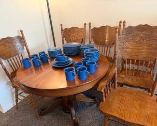 Peacock Fiestaware