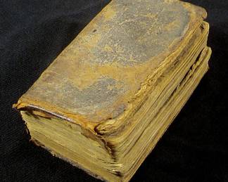 Early-18th-century book signed by the first couple married in Londonderry, NH