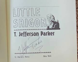 T. Jefferson Parker (9 book set) all signed, 1st Edition, hard cover. 