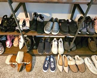 Brand name shoe wear. 