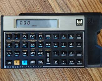 HP 12C financial calculator.  Made in USA