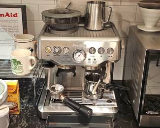 Breville Barista Express Espresso Machine. 