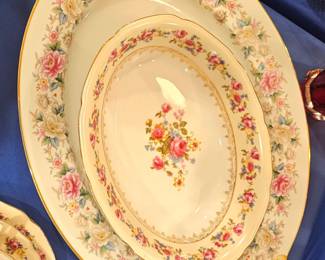 Gold Castle "Hostess" fine china.