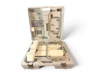 61 BabyLockEllageoEmbroideryUnitwHoopsHardCarryingCase