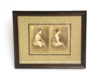 118 VintageMargaretMarthaCunninghamSepiaPortraitPhotographs