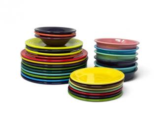 258 FiestaWareColorfulDinnerwareCollection29Pc