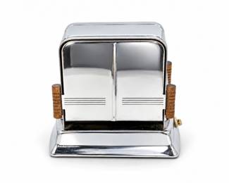 91 VintageMontgomeryWardFlopperTurnoverToaster