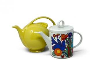 161 VintageHallAirflowYellowVilleroyBochAcapulcoTeapots
