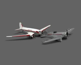 186 VintageERTLTexacoNorthropGammaDC3DieCastAirplanes