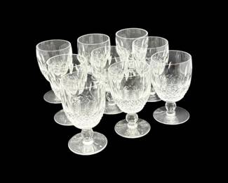 121 9WaterfordColleenCutCrystalGoblets