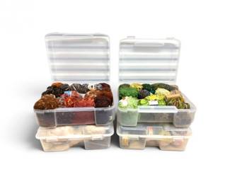 220 HighQualitySpecialtyYarnWoolSilkFiberCollection4Bins