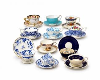 260 VintageRoyalAlbertParagonAynsleyCoalportBoneChinaTeacups