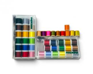 182 MadeiraRayonMachineEmbroideryThreadCollectionApprox44Spools