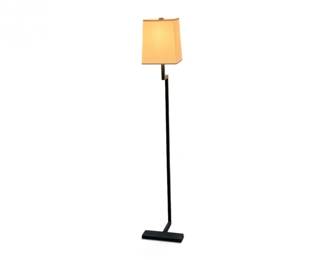 73 ModernCFormIronFloorLampwRectangularShade