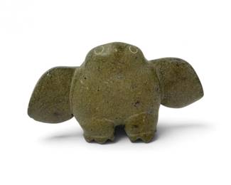 166 HandCarvedStoneBirdSculptureArtistSigned