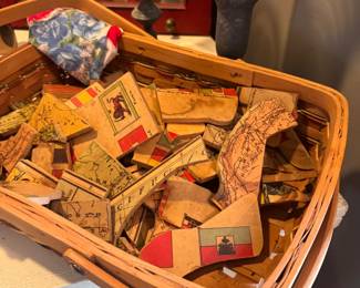 wooden united states puzzle