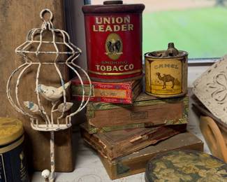 vintage tins
