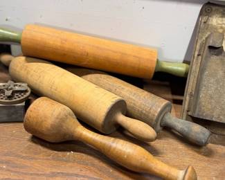 collection of rolling pins