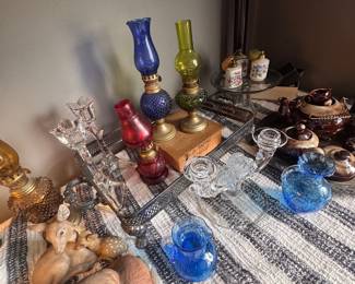 Teeny little oil lamps