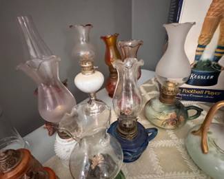 More oil lamps