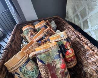 ceramic steins