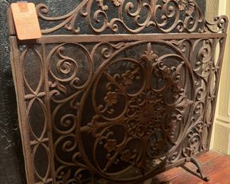 #24. $60 Iron fire screen