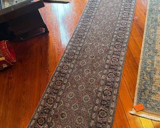 #75.  $148 Turkish runner rose/blue