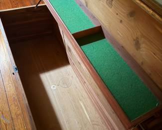 shelf inside chest