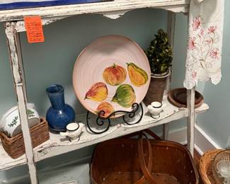 #43. $120 white etagere