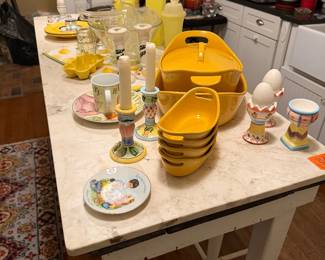 #47. $380 island with marble top