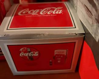 Coca-Cola porcelain hinged box collectible in original box