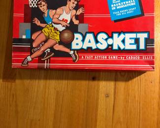Vintage Cadaco-Ellis Bas-Ket basketball game