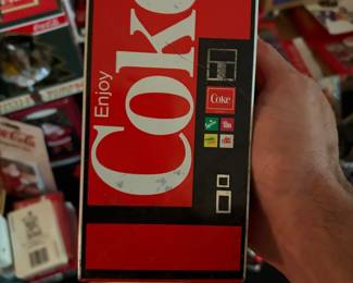 Enjoy Coke vending machine style collectible