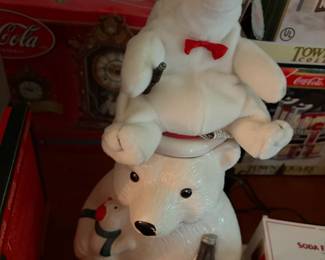 Coca-Cola polar bear plush toys