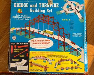 Vintage Kenner Bridge and Turnpike Building Set