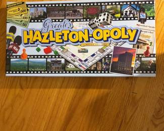 Hazleton-Opoly board game