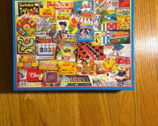 White Mountain Games We Played 1000 piece jigsaw puzzle