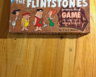 Vintage The Flintstones Stoneage Game