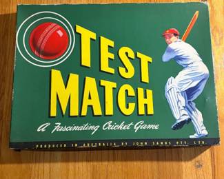 Vintage Test Match cricket board game