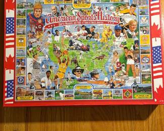 American Sports History jigsaw puzzle