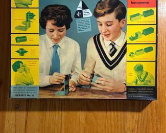 Vintage Optikit young scientist's optical instruments construction kit