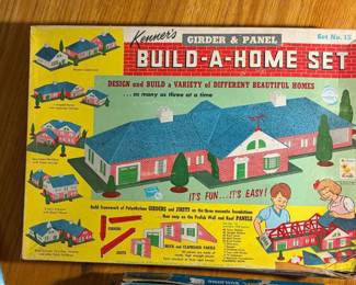 Vintage Kenner's Girder and Panel Build-A-Home set