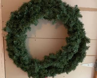 Large wreath. 3’ diameter.
