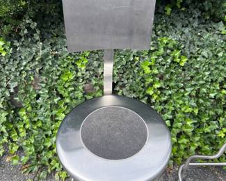 Stainless steel adjustable medical/lab stool