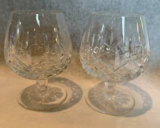 Waterford Crystal brandy glasses
