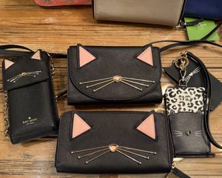 Kate Spade handbags, duffle bag, wallets, cross bodies, etc.