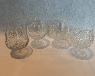 Waterford Crystal brandy glasses