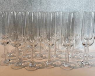 Rosenthal Studio Line "Cupola" double stem crystal glasses