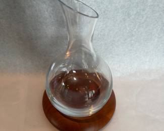Crystal roly poly carafe