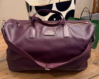 Kate Spade handbags, duffle bag, wallets, cross bodies, etc.